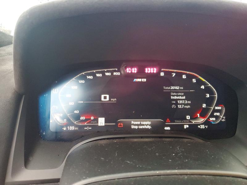 Aukcja sprzedaży 2023 Bmw M8, vin: NJ1493E, numer aukcji: 79532085