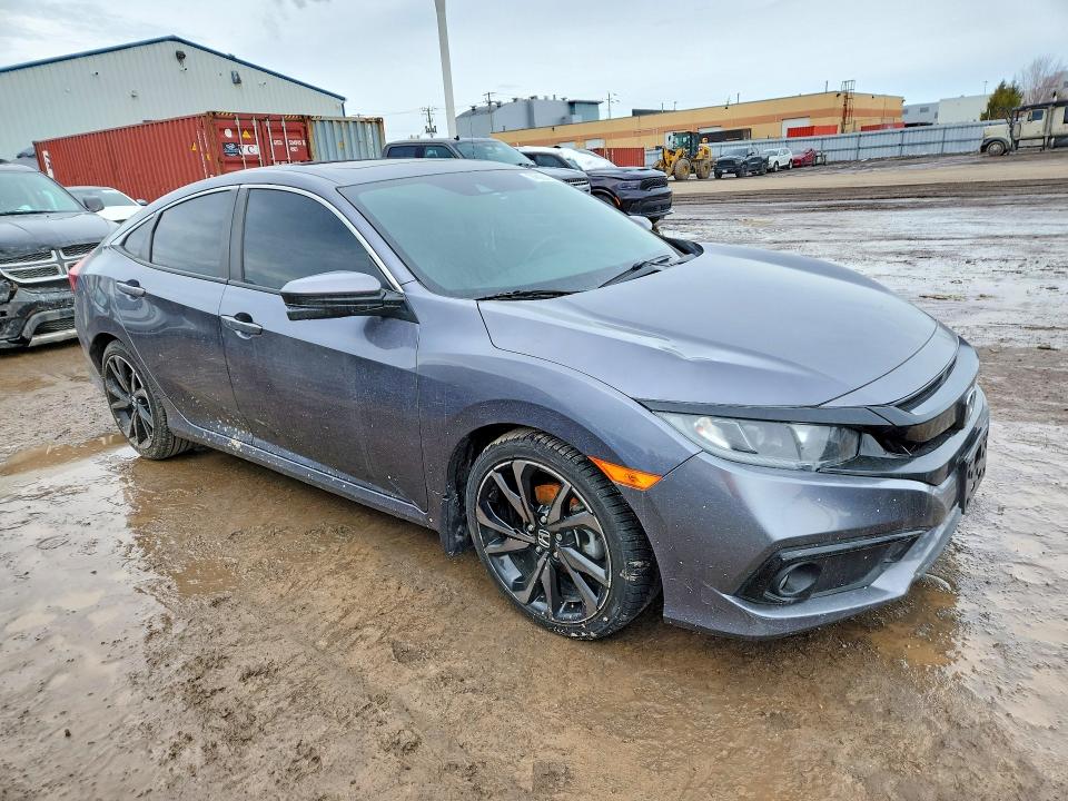 2020 Honda Civic მანქანა იყიდება აუქციონზე, vin: 2HGFC2F82LH015515, აუქციონის ნომერი: 77690475