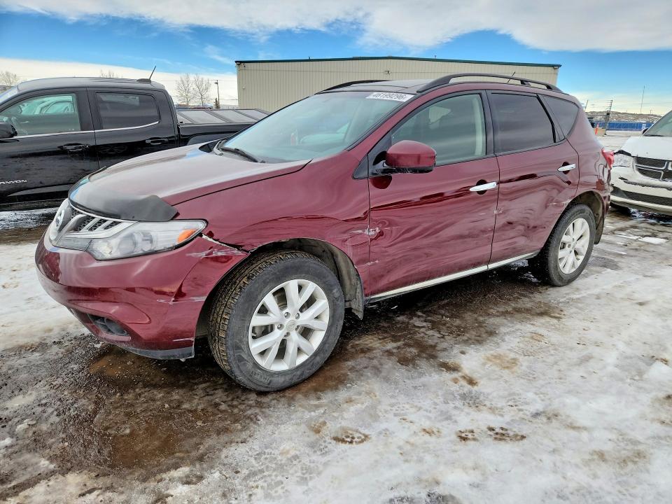 Продаж на аукціоні авто 2011 Nissan Murano, vin: JN8AZ1MW8BW188222, номер лоту: 46199296