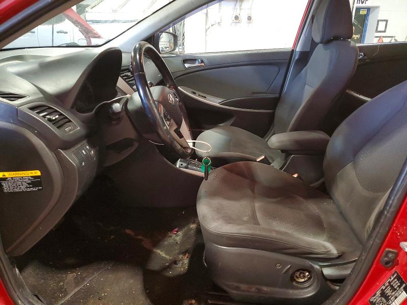 Продажа на аукционе авто 2014 Hyundai Accent Gls 5dr, vin: KMHCU5AEXEU186585, номер лота: 47864206