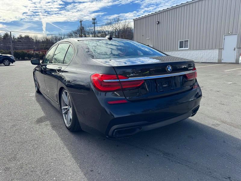 2017 Bmw 750 მანქანა იყიდება აუქციონზე, vin: WBA7F2C58HG422355, აუქციონის ნომერი: 47026706