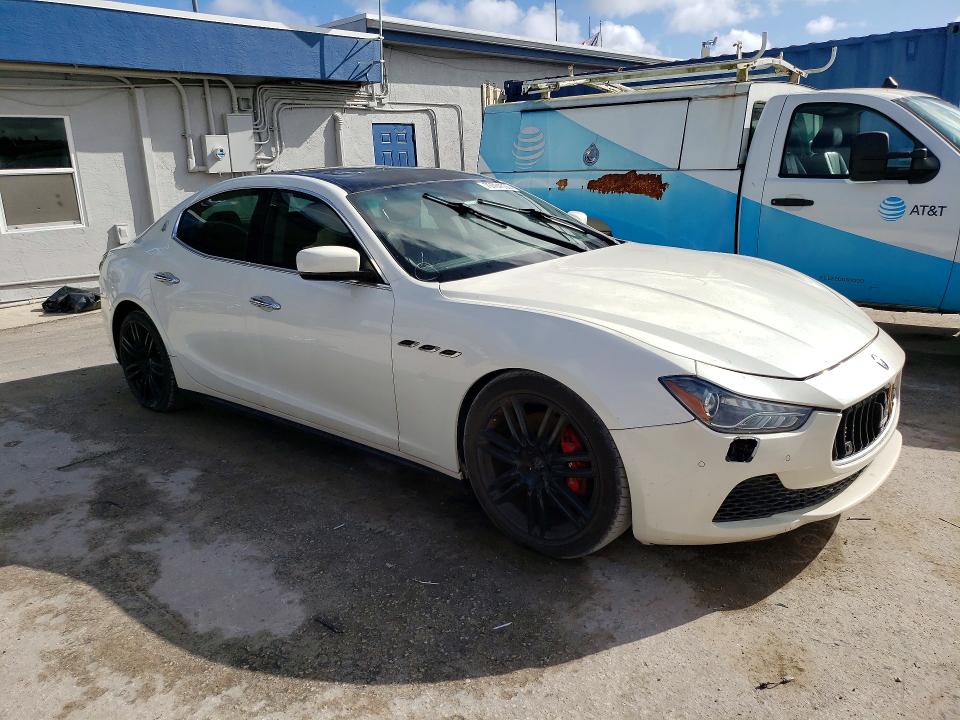 45963896 :رقم المزاد ، ZAM57RTA9E1086058 vin ، 2014 Maserati Ghibli مزاد بيع