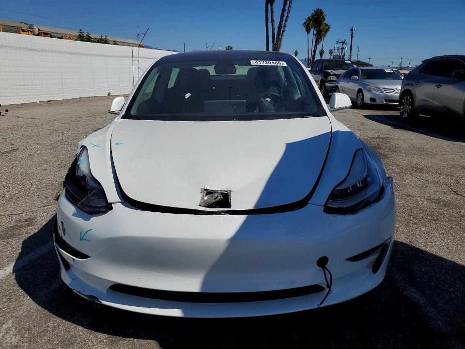 2020 Tesla Model 3 მანქანა იყიდება აუქციონზე, vin: 5YJ3E1ECXLF624398, აუქციონის ნომერი: 41720486