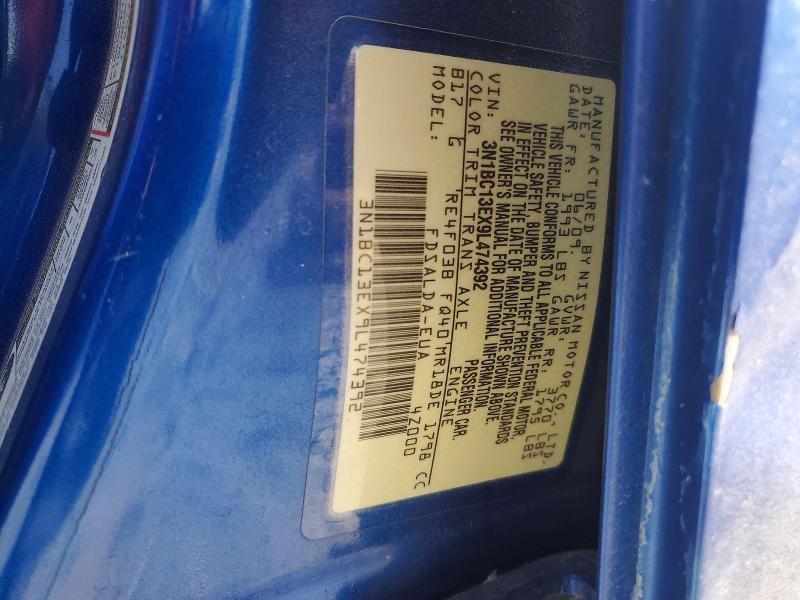 Продажа на аукционе авто 2009 Nissan Versa, vin: 3N1BC13EX9L474392, номер лота: 46265086