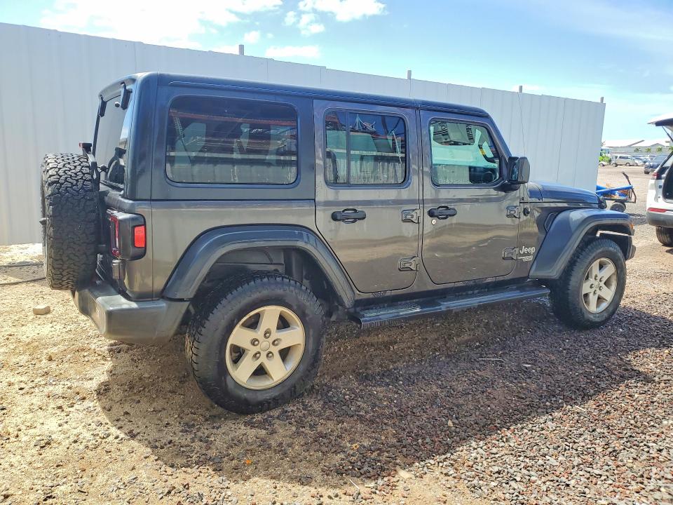 79809225 :رقم المزاد ، 1C4HJXDN6JW266491 vin ، 2018 Jeep Wrangler Unlimited مزاد بيع