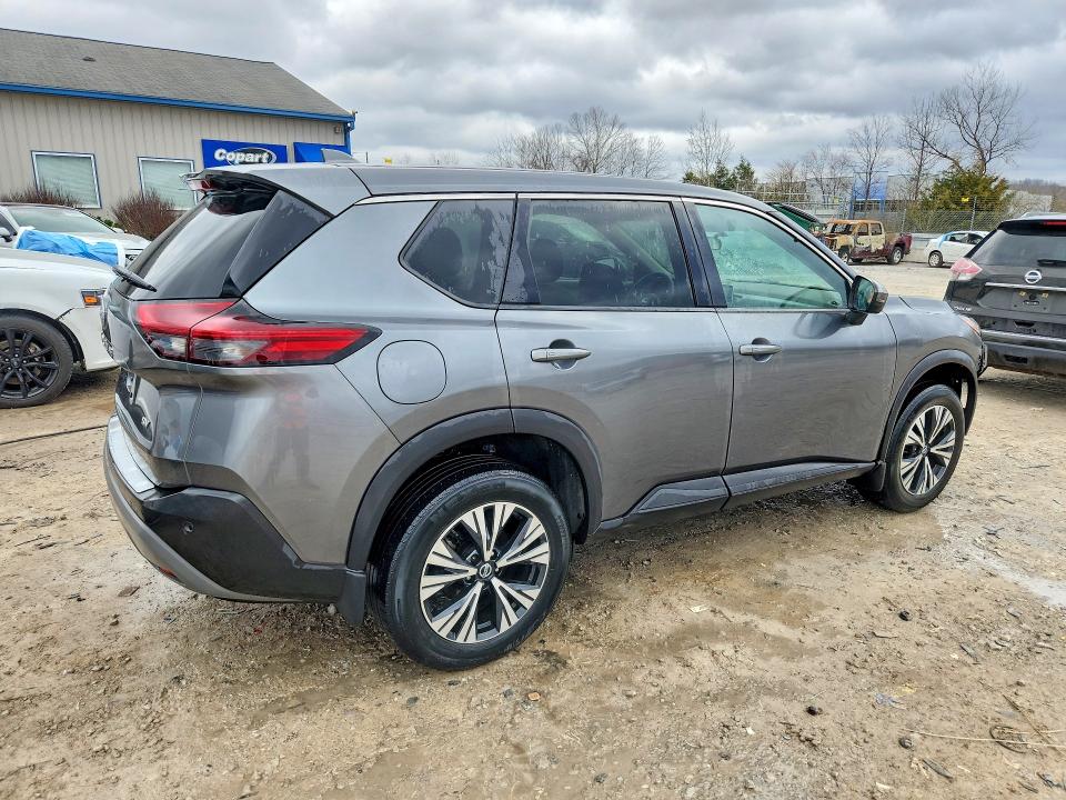 45443616 :رقم المزاد ، 5N1AT3BA1MC813446 vin ، 2021 Nissan Rogue مزاد بيع