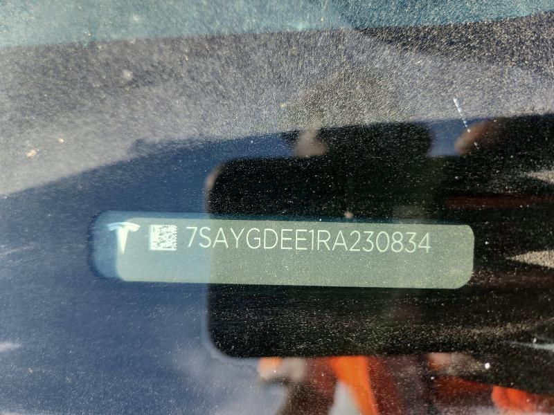 Продаж на аукціоні авто 2024 Tesla Model Y, vin: 7SAYGDEE1RA230834, номер лоту: 47647806