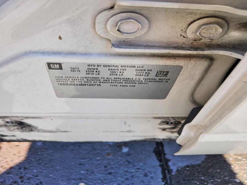 Продаж на аукціоні авто 2013 Cadillac Cts, vin: 1G6DJ5E34D0120715, номер лоту: 46730636