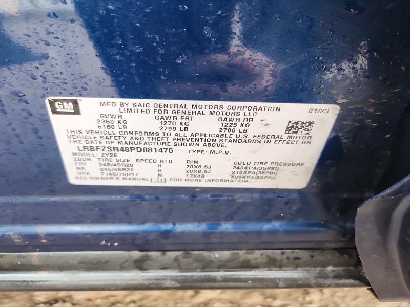 Продаж на аукціоні авто 2023 Buick Envision, vin: LRBFZSR48PD081476, номер лоту: 41911076