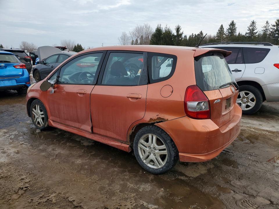79340765 :رقم المزاد ، JHMGD38607S804311 vin ، 2007 Honda Fit مزاد بيع