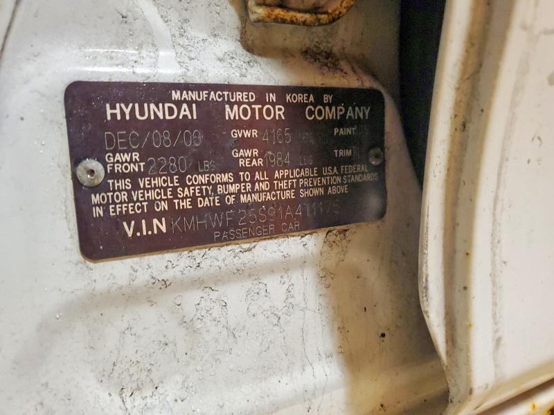 Aukcja sprzedaży 2001 Hyundai Sonata, vin: KMHWF25S91A411175, numer aukcji: 45791866