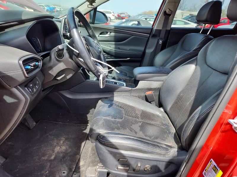 46880596 :رقم المزاد ، 5NMS53AA2KH022488 vin ، 2019 Hyundai Santa Fe مزاد بيع