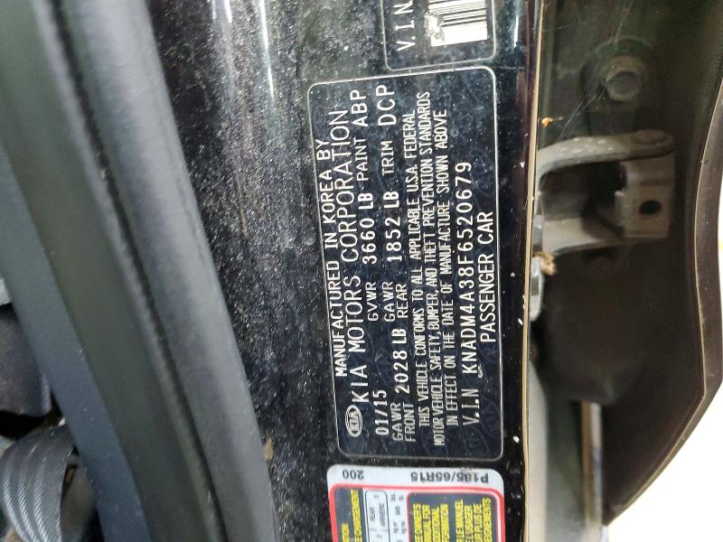 Продаж на аукціоні авто 2015 Kia Rio, vin: KNADM4A38F6520679, номер лоту: 46377936