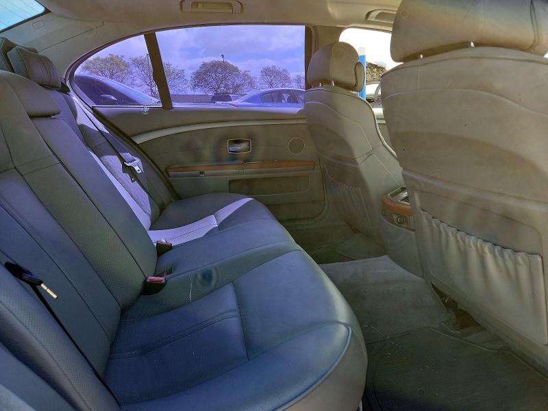 41850346 :رقم المزاد ، WBAGN63534DS54257 vin ، 2004 Bmw 745 مزاد بيع