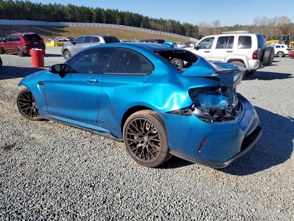 46554356 :رقم المزاد ، WBS2U7C02L7E59734 vin ، 2020 Bmw M2 مزاد بيع