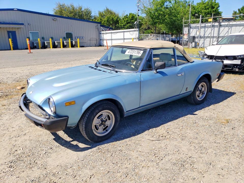 47231796 :رقم المزاد ، ZFAAS00B9B8182535 vin ، 1981 Fiat 124 مزاد بيع