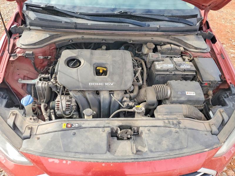 46487966 :رقم المزاد ، 5NPD84LF7HH189813 vin ، 2017 Hyundai Elantra مزاد بيع