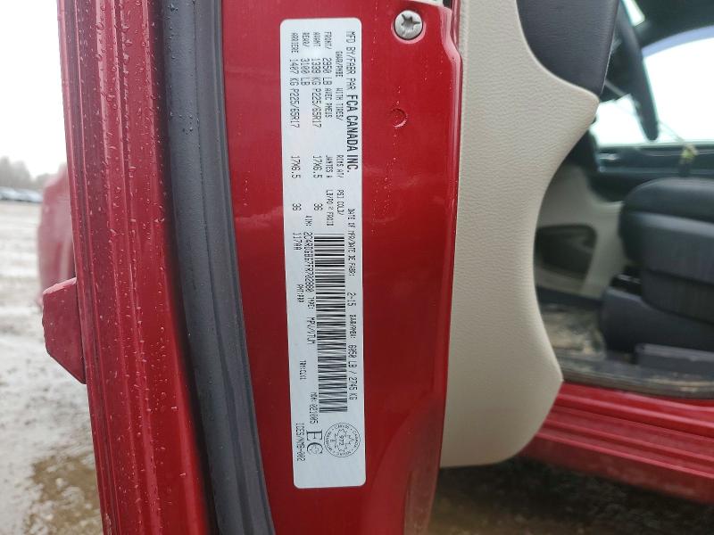 Aukcja sprzedaży 2015 Dodge Grand Caravan, vin: 2C4RDGBG7FR702880, numer aukcji: 45547956