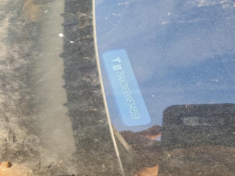 Aukcja sprzedaży 2022 Tesla Model X, vin: 7SAXCBE6XNF341559, numer aukcji: 46755906