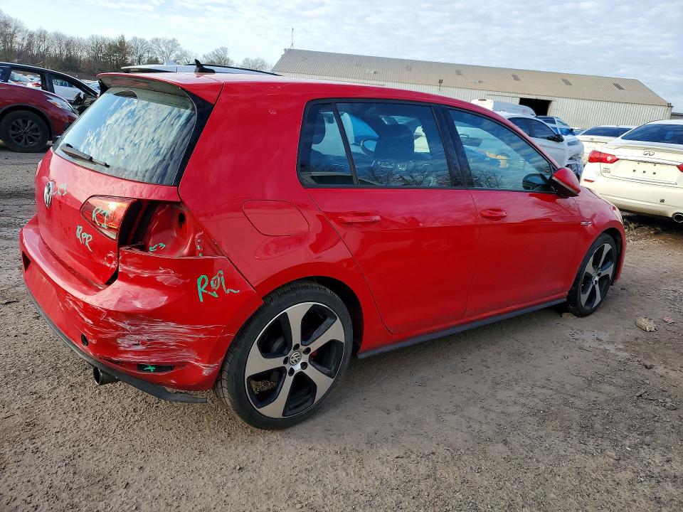 2016 Volkswagen Gti მანქანა იყიდება აუქციონზე, vin: 3VW5T7AU1GM069176, აუქციონის ნომერი: 47716076
