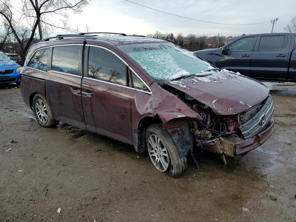 2011 Honda Odyssey მანქანა იყიდება აუქციონზე, vin: 5FNRL5H66BB069381, აუქციონის ნომერი: 42068326
