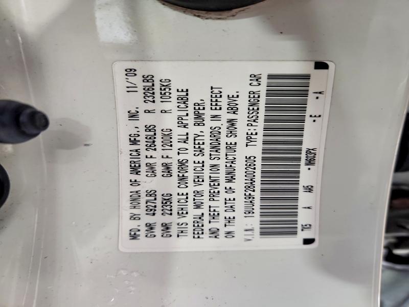 Продажа на аукционе авто 2010 Acura Tl, vin: 19UUA9F28AA002605, номер лота: 46508986