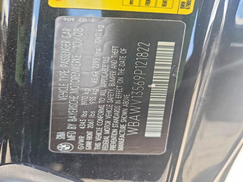 Продаж на аукціоні авто 2009 Bmw 328, vin: WBAWV13569P121822, номер лоту: 48385406