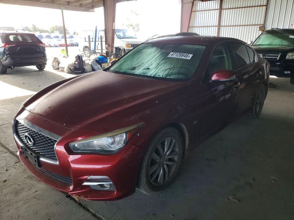 47128946 :رقم المزاد ، JN1BV7AP9EM682023 vin ، 2014 Infiniti Q50 مزاد بيع