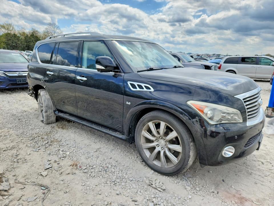 47867336 :رقم المزاد ، JN8AZ2NF0E9555251 vin ، 2014 Infiniti Qx80 مزاد بيع