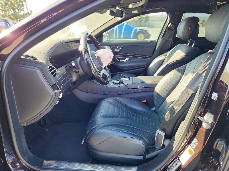 2019 Mercedes-benz S მანქანა იყიდება აუქციონზე, vin: WDDUG8DB4KA482496, აუქციონის ნომერი: 47639146