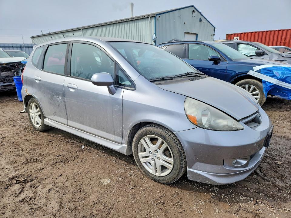 47048406 :رقم المزاد ، JHMGD38627S812491 vin ، 2007 Honda Fit مزاد بيع