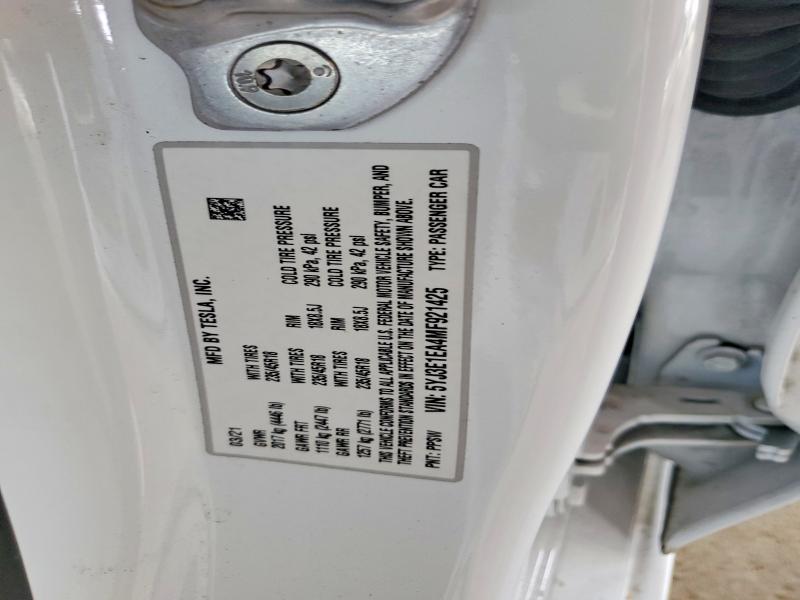 Продаж на аукціоні авто 2021 Tesla Model 3, vin: 5YJ3E1EA4MF921425, номер лоту: 48272656