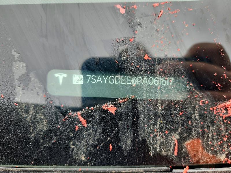 Продажа на аукционе авто 2023 Tesla Model Y, vin: 7SAYGDEE6PA061617, номер лота: 47409296