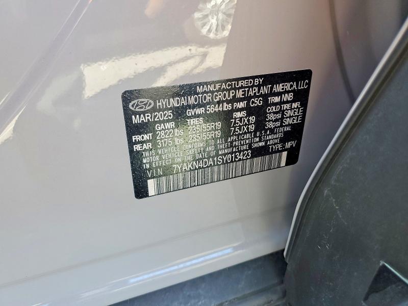 Aukcja sprzedaży 2025 Hyundai Ioniq 5, vin: 7YAKN4DA1SY013423, numer aukcji: 79487085