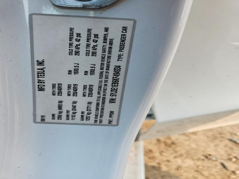 Продажа на аукционе авто 2019 Tesla Model 3, vin: 5YJ3E1EB6KF494934, номер лота: 45526496