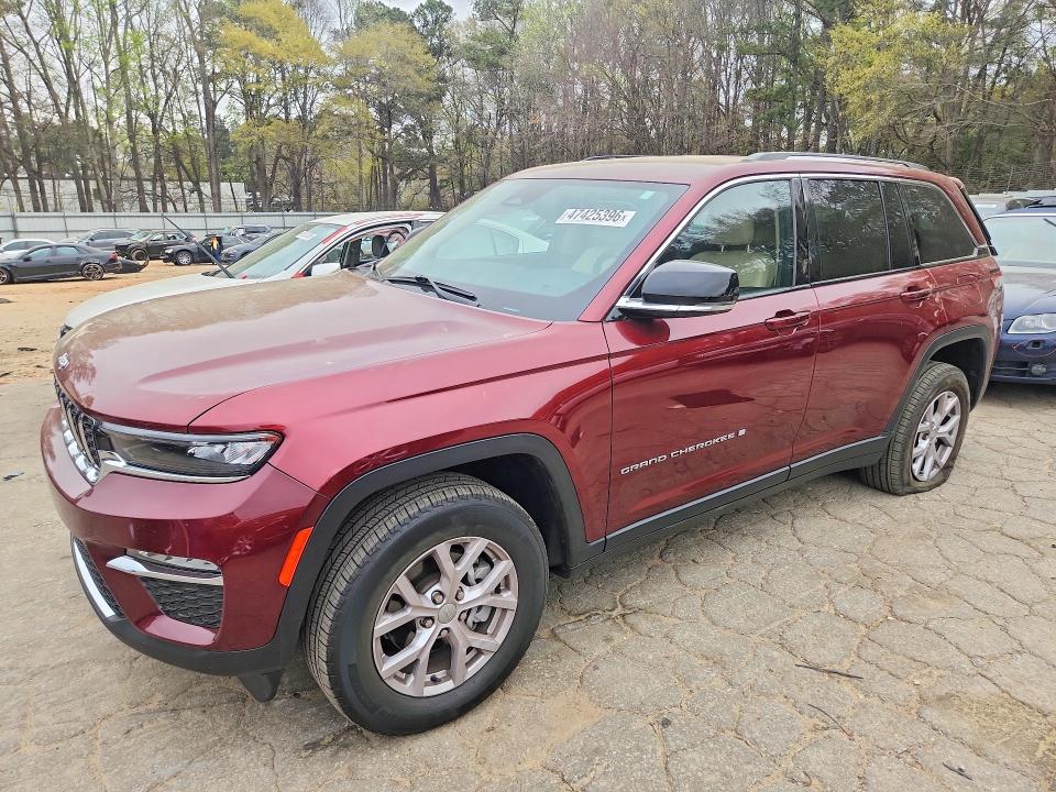 2022 Jeep Grand Cherokee მანქანა იყიდება აუქციონზე, vin: 1C4RJHBG9N8614048, აუქციონის ნომერი: 47425396