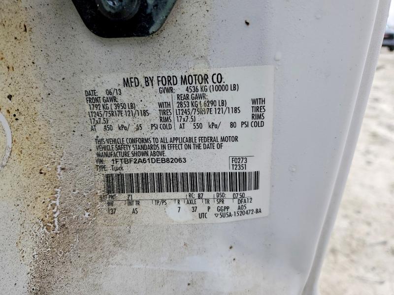 Продаж на аукціоні авто 2013 Ford F250, vin: 1FTBF2A61DEB82063, номер лоту: 53669066