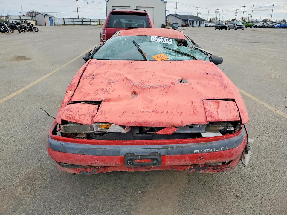 42009186 :رقم المزاد ، 4P3CS34T3LE100712 vin ، 1990 Plymouth Laser مزاد بيع