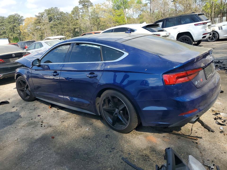 2018 Audi A5 მანქანა იყიდება აუქციონზე, vin: WAUENCF59JA006898, აუქციონის ნომერი: 47508786