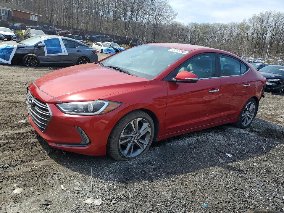 2017 Hyundai Elantra მანქანა იყიდება აუქციონზე, vin: 5NPD84LF0HH028414, აუქციონის ნომერი: 47251786