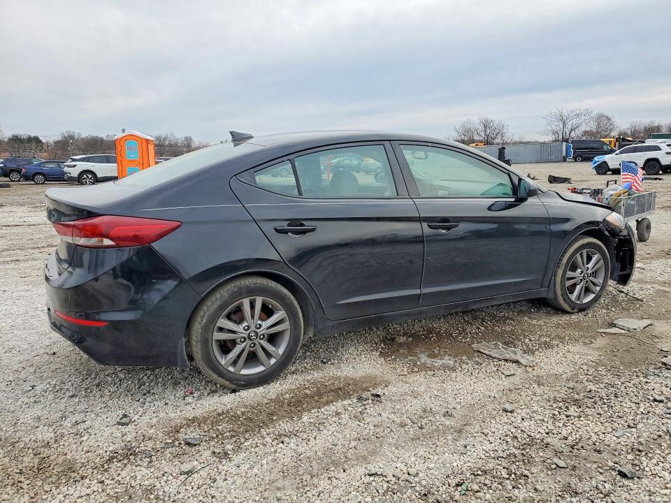 Продаж на аукціоні авто 2018 Hyundai Elantra, vin: KMHD84LF7JU572190, номер лоту: 46297256