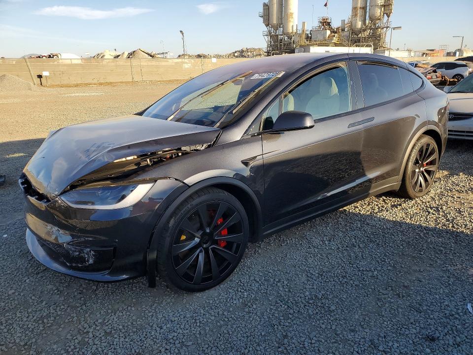2025 Tesla Model X მანქანა იყიდება აუქციონზე, vin: 7SAXCBE65SF470871, აუქციონის ნომერი: 79428725