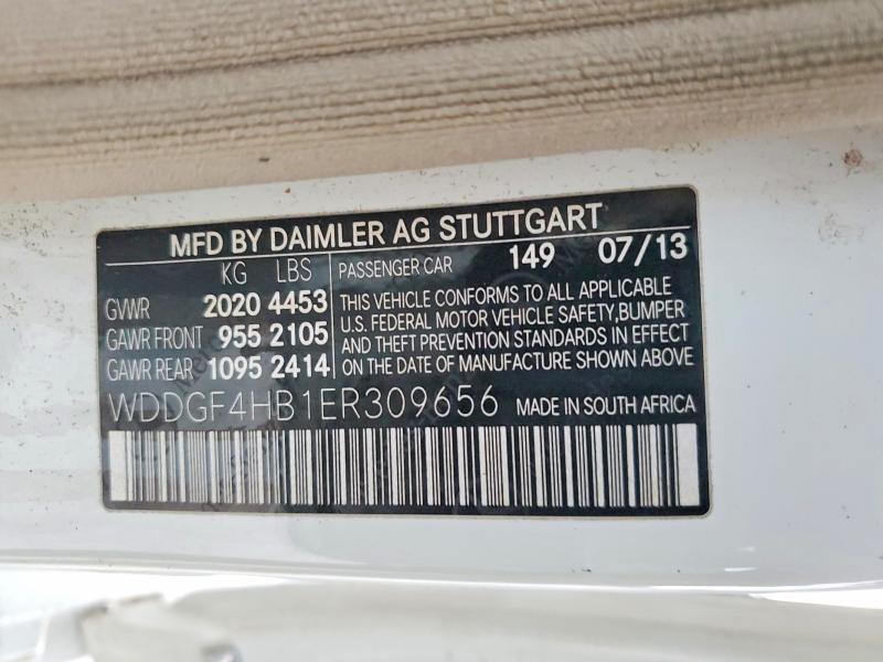 Продаж на аукціоні авто 2014 Mercedes-benz C, vin: WDDGF4HB1ER309656, номер лоту: 45857306