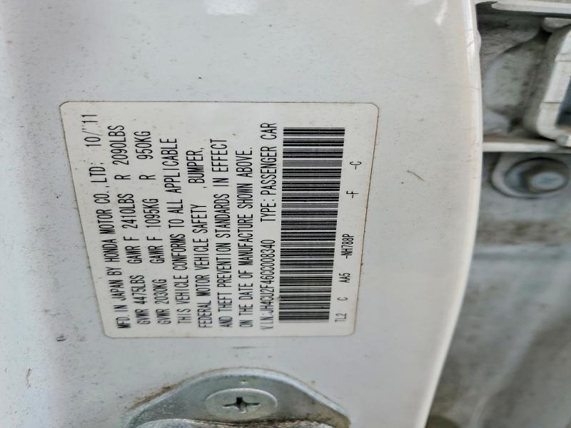 Продаж на аукціоні авто 2012 Acura Tsx, vin: JH4CU2F46CC008340, номер лоту: 78866805
