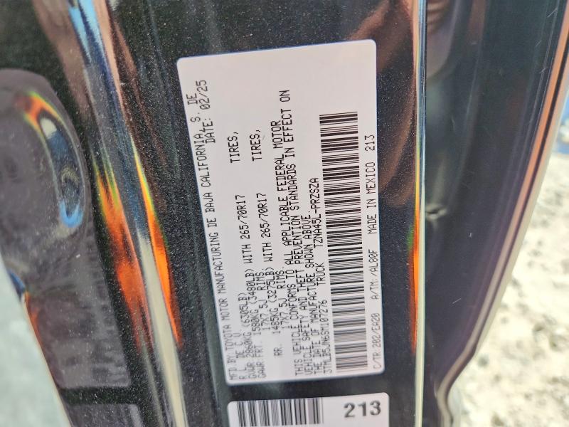 Aukcja sprzedaży 2025 Toyota Tacoma, vin: 3TMLB5JN6SM107276, numer aukcji: 46068646