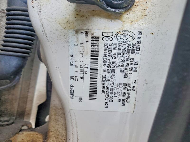 2012 Ford Focus მანქანა იყიდება აუქციონზე, vin: 1FAHP3M23CL198223, აუქციონის ნომერი: 78795685