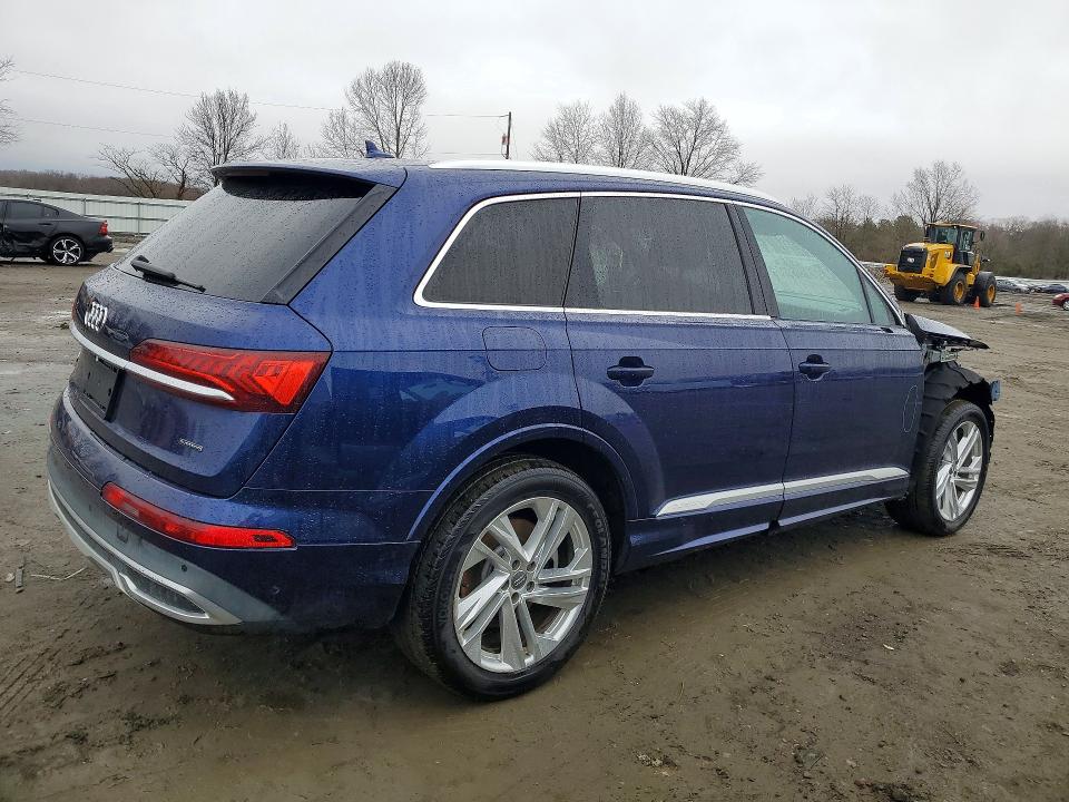 2021 Audi Q7 მანქანა იყიდება აუქციონზე, vin: WA1AJAF79MD010921, აუქციონის ნომერი: 46094836