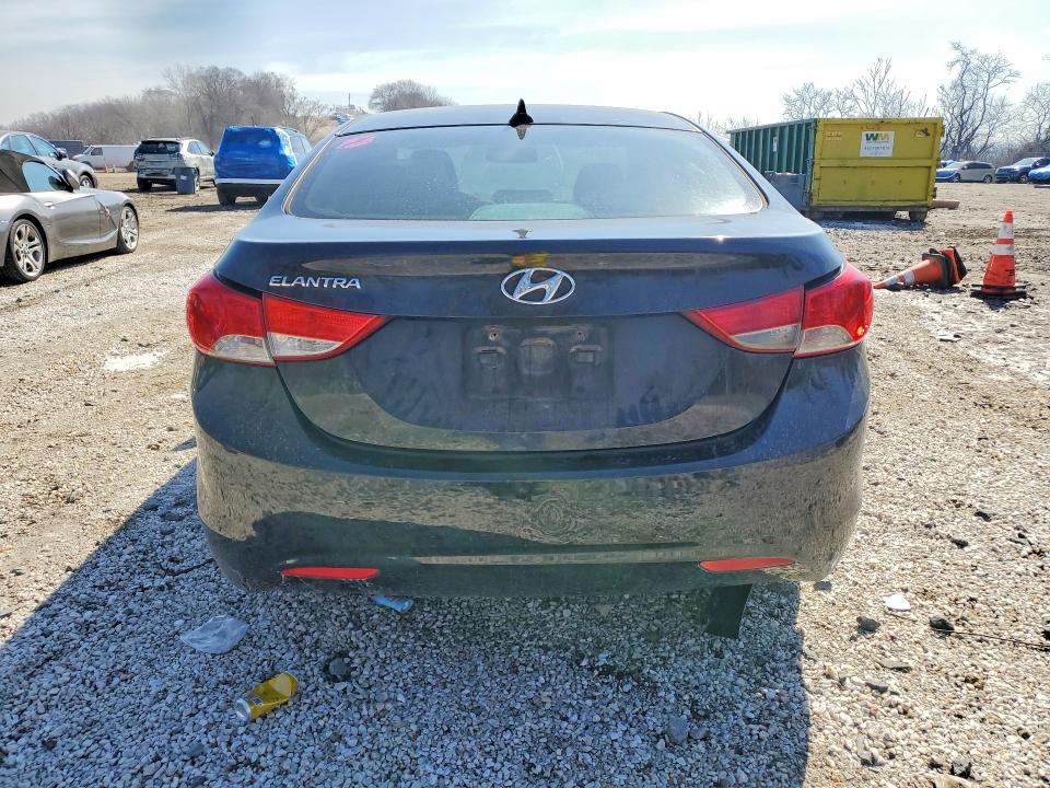 2012 Hyundai Elantra მანქანა იყიდება აუქციონზე, vin: KMHDH4AE0CU433662, აუქციონის ნომერი: 45612106