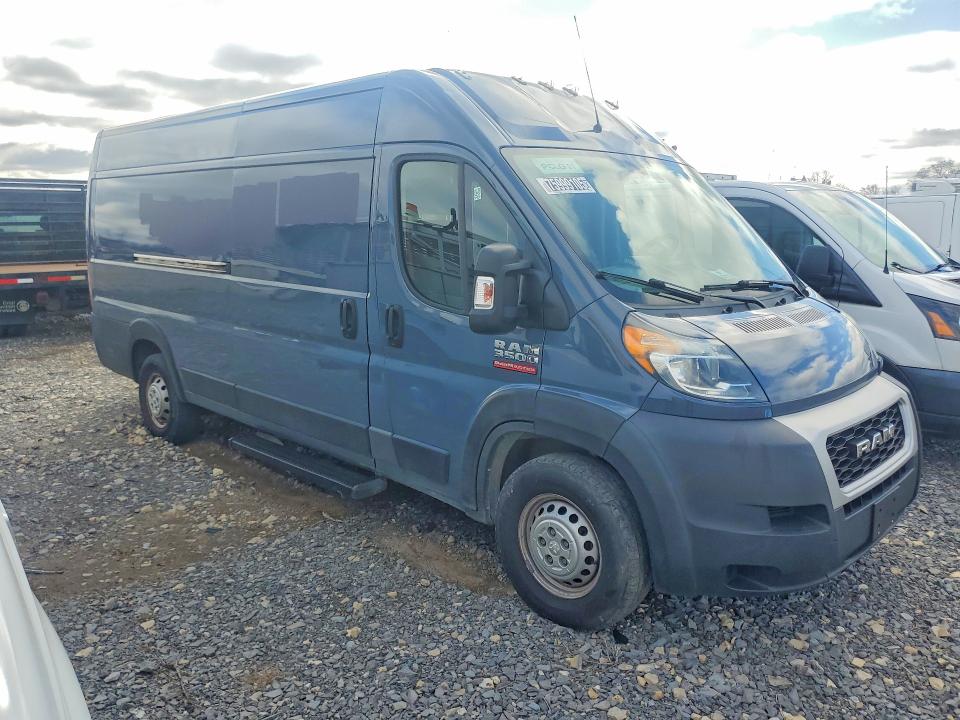 2021 Ram Promaster 3500 მანქანა იყიდება აუქციონზე, vin: 3C6FRVJGXME500860, აუქციონის ნომერი: 75999105