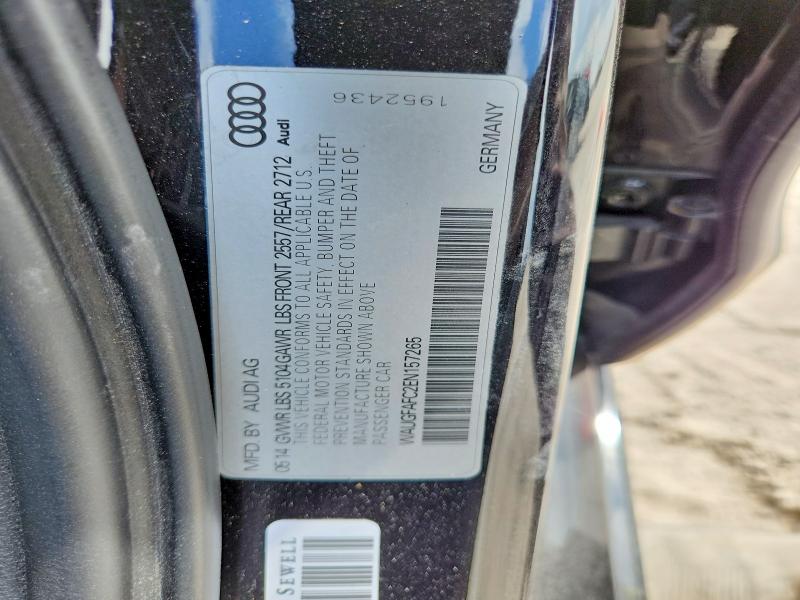 Продаж на аукціоні авто 2014 Audi A6, vin: WAUGFAFC2EN157265, номер лоту: 47999986